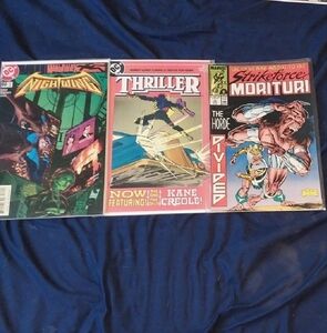DC Comics Collection: Nightwing, Thriller, Strikeforce: Morituri